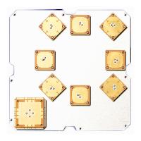 九阵元高精度抗干扰天线