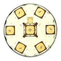 七阵元高精度抗干扰天线